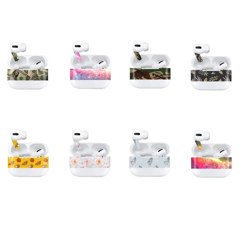 

Protective Sticker Earphone Shell Decal Dust-proof Skin for Airpods Pro 2019
