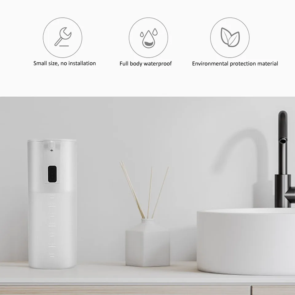 Touchless Automatic Soap Dispenser Battery Power Smart Foam Machine Infrared Sensor Hand Sanitizer | Обустройство дома