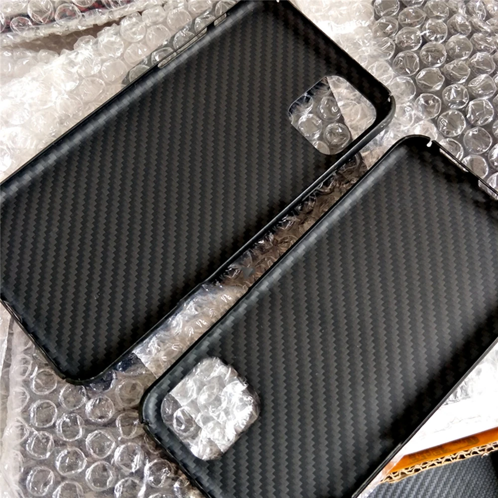 Ультратонкий ударопрочный защитный чехол из углеродного волокна для iPhone 11/ 11Pro/
