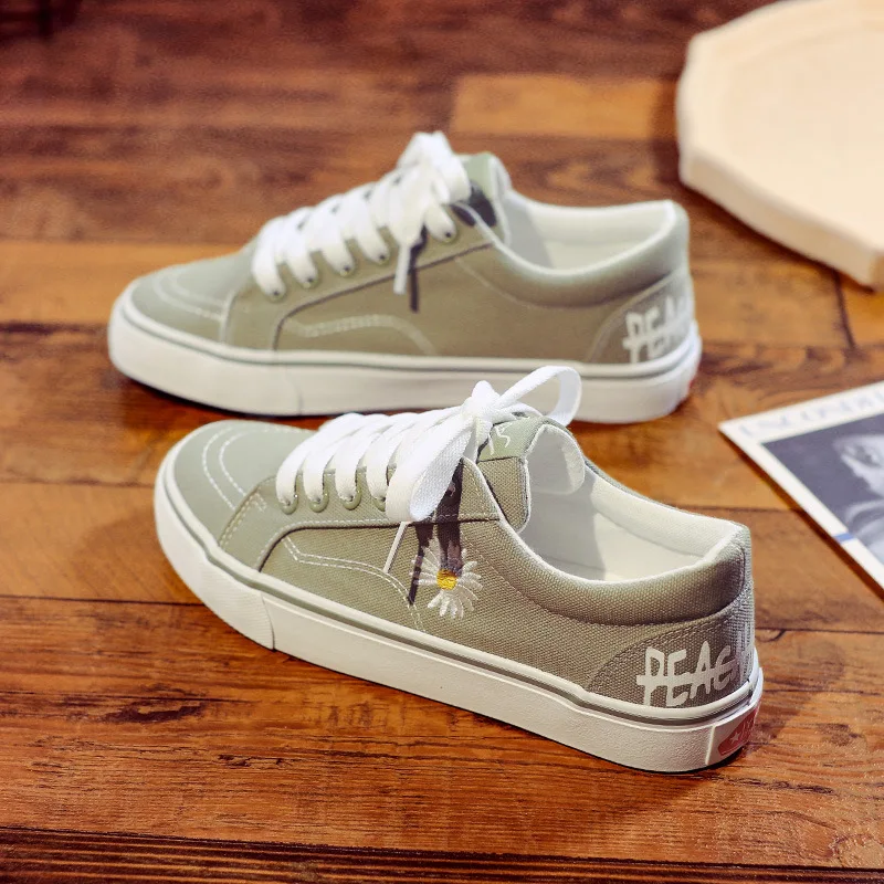 

Canvas shoes women's 2020 spring new leisure student shoes