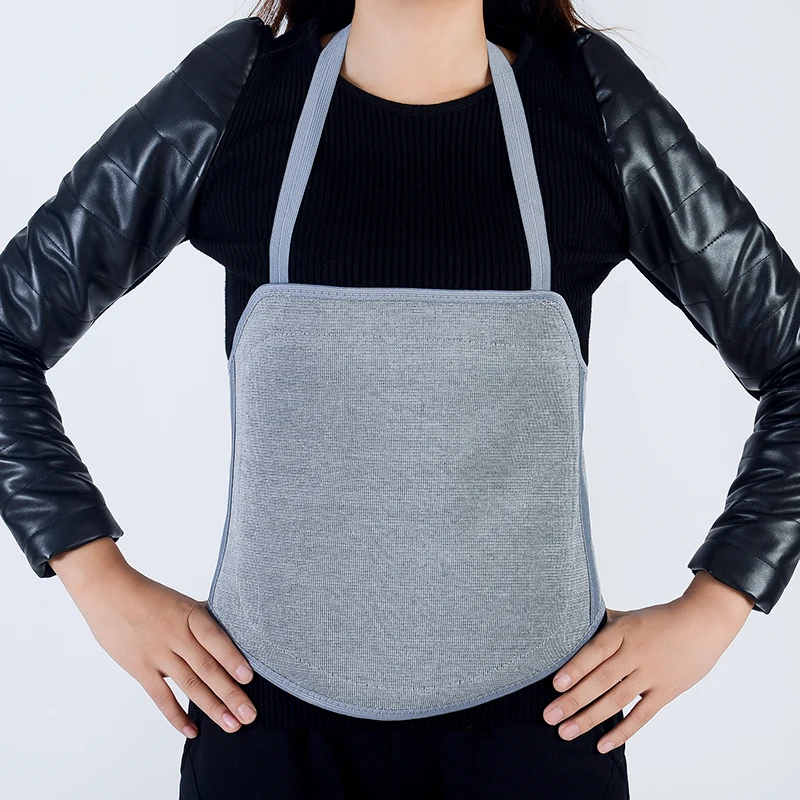 Шерстяной пояс для защиты живота зимний теплый груди Женский Теплый дворцовый