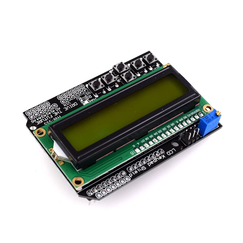 ЖК дисплей 1602 IIC I2C TWI 16X2 последовательный модуль клавиатура Щит Модуль платы для