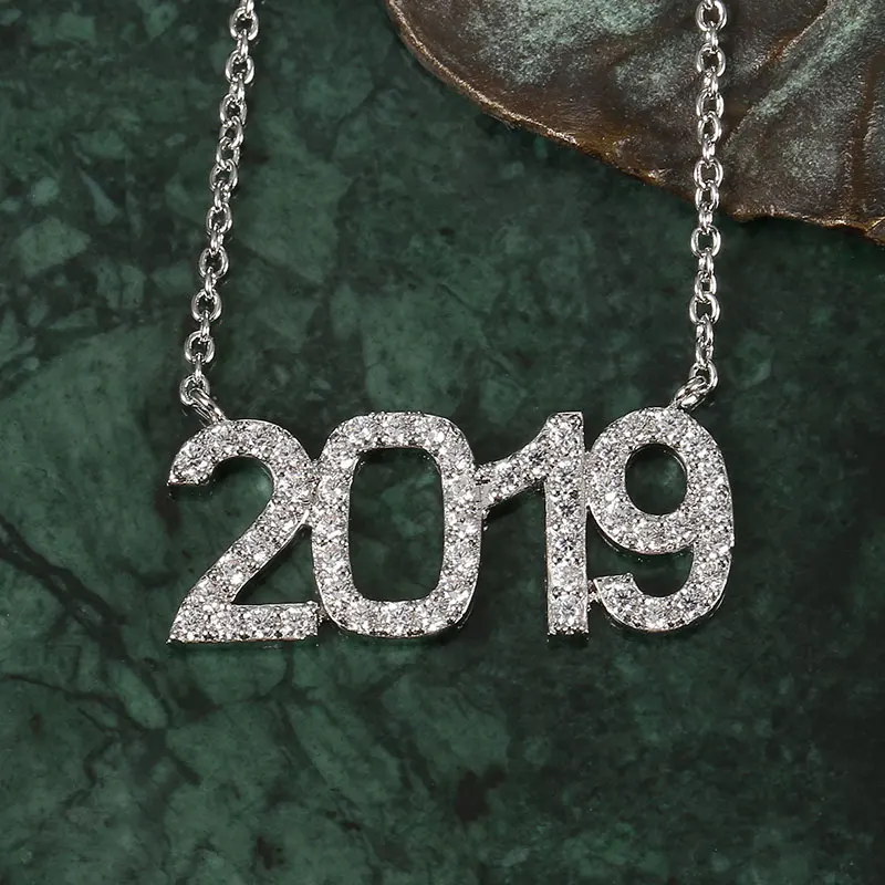 Yoiumit хрустальный кулон с именем на заказ ожерелье подвеской персонализированное