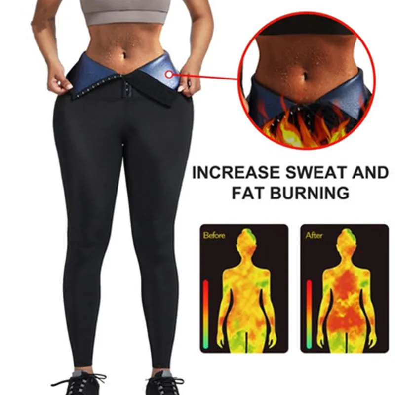 

Body Shaper Sauna Shapers Hot Sweat Sauna Pants Slimming Pants Waist Trainer Thermo Shapewear Shorts Workout Fitness Leggings