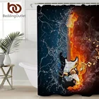 Занавеска для ванной BeddingOutlet, с 3D-принтом, для бас-гитары