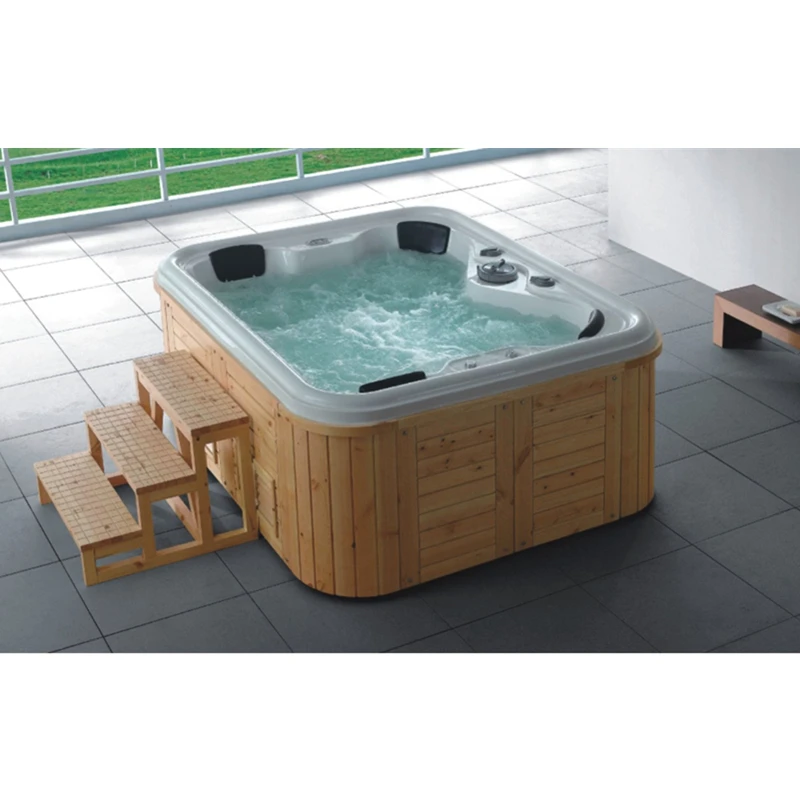 Модный высококачественный открытый спа-бассейн с массажем |