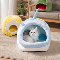 warm dog bed winter cat bed house pet mat travel small medium large dog sofa mat long plush washable cat blanket puppy products