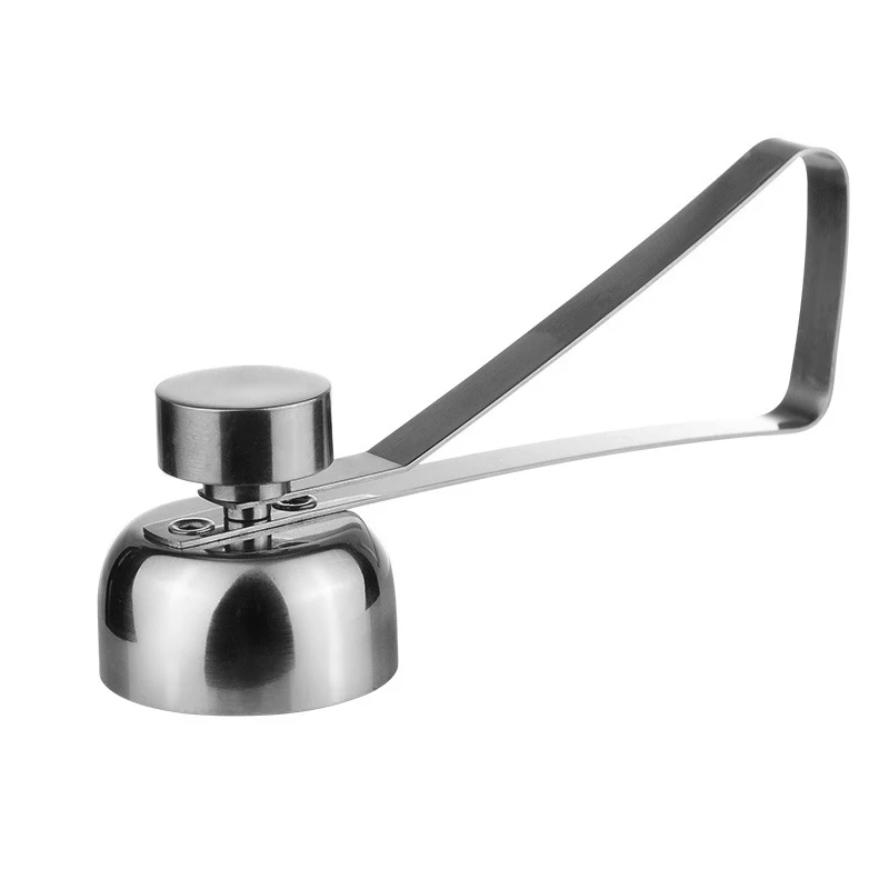 Металлическая отделка для яйца из нержавеющей стали нож ракушек вареное сырое