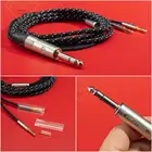 Сбалансированный Hi-Fi аудиокабель для наушников Sony MDR Z7 Neutrik с разъемом 6,3 мм, 6,35 мм, 14 дюйма, 2,5 м