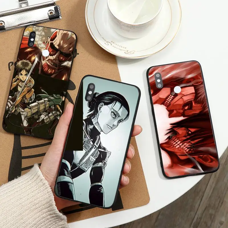 

Anime Japanese Allen Attack On Titan Phone Case For Xiaomi Redmi note 7 8 9 t max3 s 10 pro lite funda cover coque shell