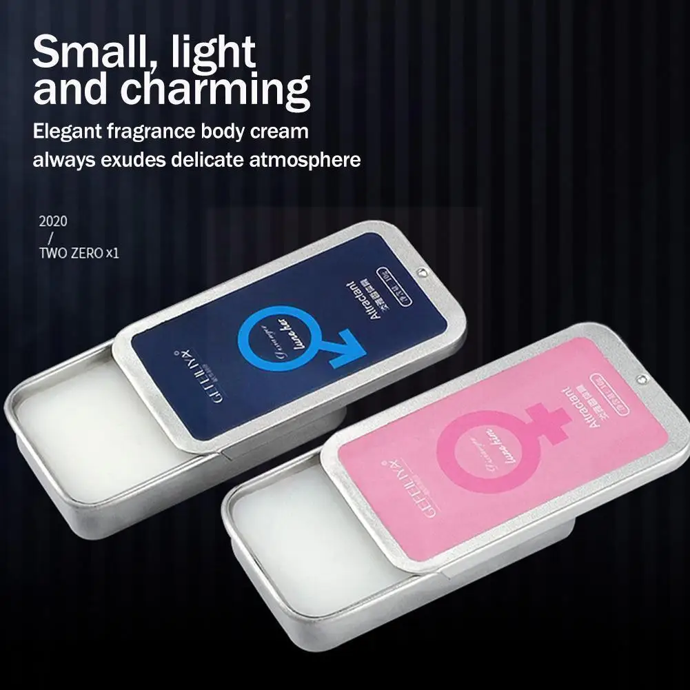 

Pheromone Fragrance Cream Balm Men And Women Long Lasting Portable Deodorant Deodorant Balm Portable Fragrance M2T2