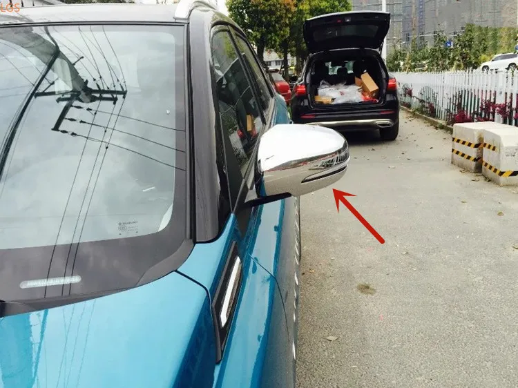 

For Suzuki S-CROSS 2016-2019 High-quality ABS Chrome Rearview mirror Decoration cover Anti-Rub protection Car styling