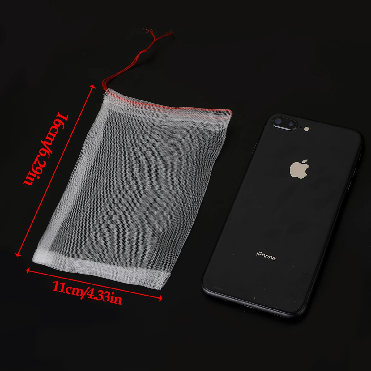 100 шт многоразовый сетчатый мешок для защиты растений и фруктов с сеткой на