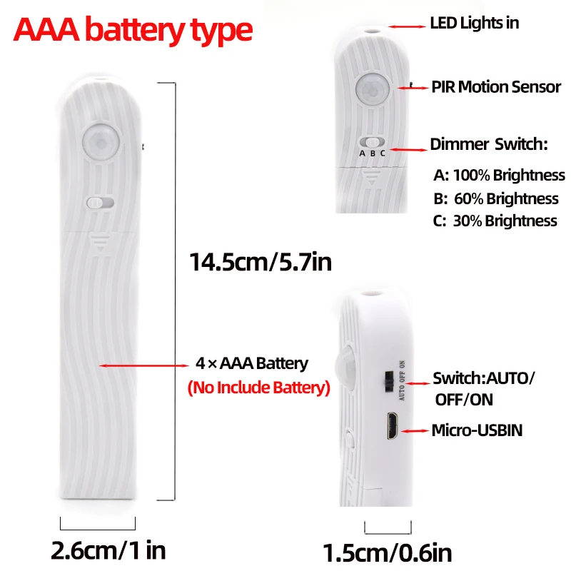 Светодиодная лента USB 2835 SMD 5 в постоянного тока гибкая светодиодная с