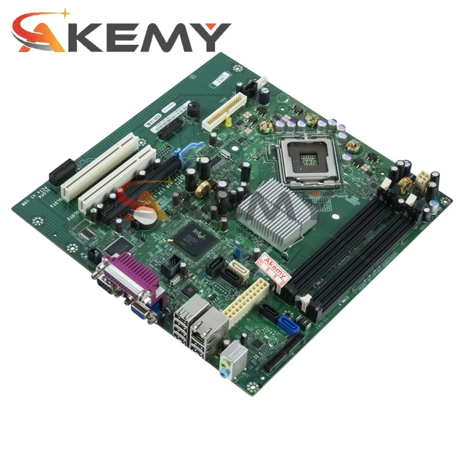 

High quality For DELL OPX 755MT Desktop Motherboard LGA775 CN-0GM819 0GM819 GM819 DDR2 100% Tested Fast Ship