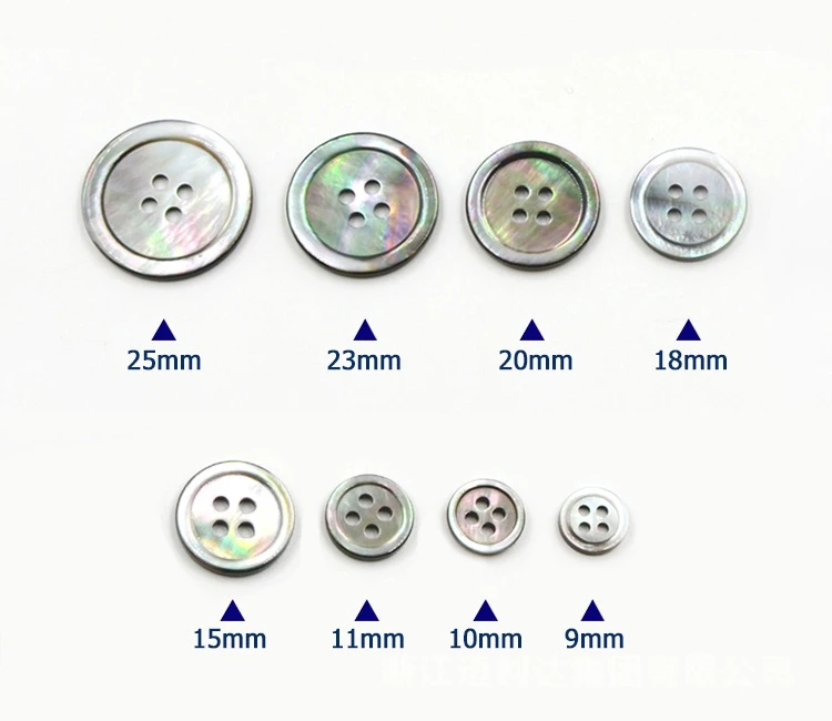 10 шт. пуговицы из натуральной ракушки черные бабочки круглые с четырьмя глазами