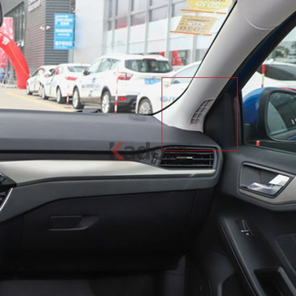 Для Ford Focus углеродное волокно Передняя Крышка Кондиционера отделка розетки переменного тока рамка автомобиля Стайлинг Аксессуары для интерьера