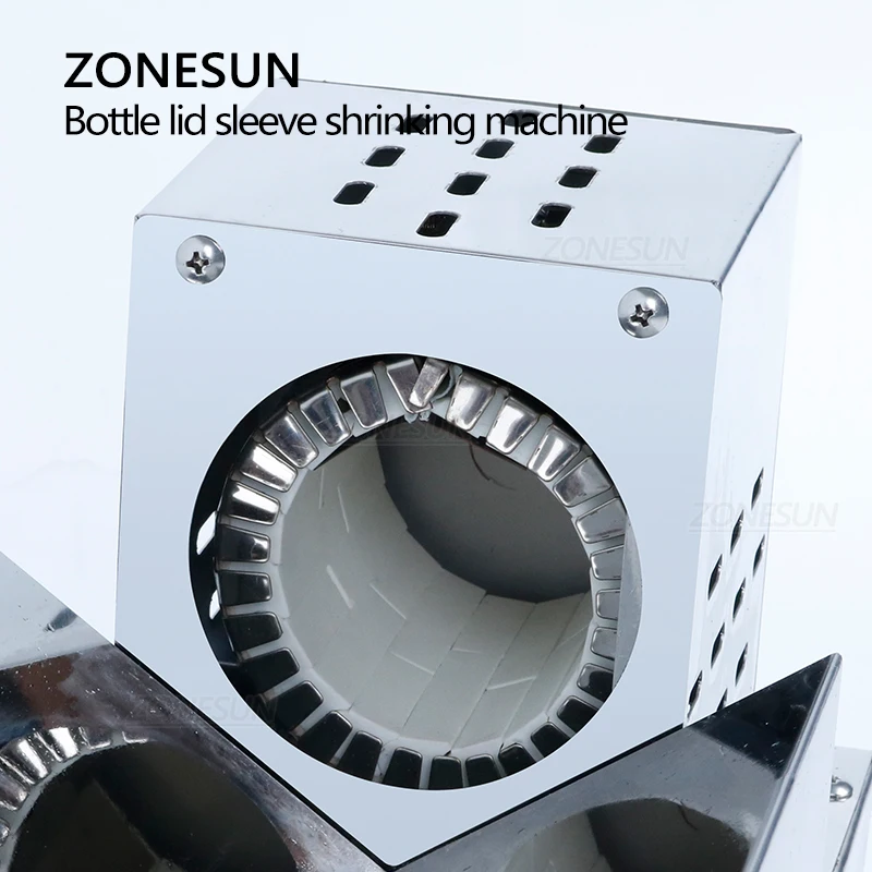 ZONESUN термоусадочная машина для бутылок красного вина устройство нагрева