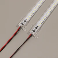 200pcs 50cm 100cm super bright led bar light ac 220 hard rigid 5730 smd led strip light