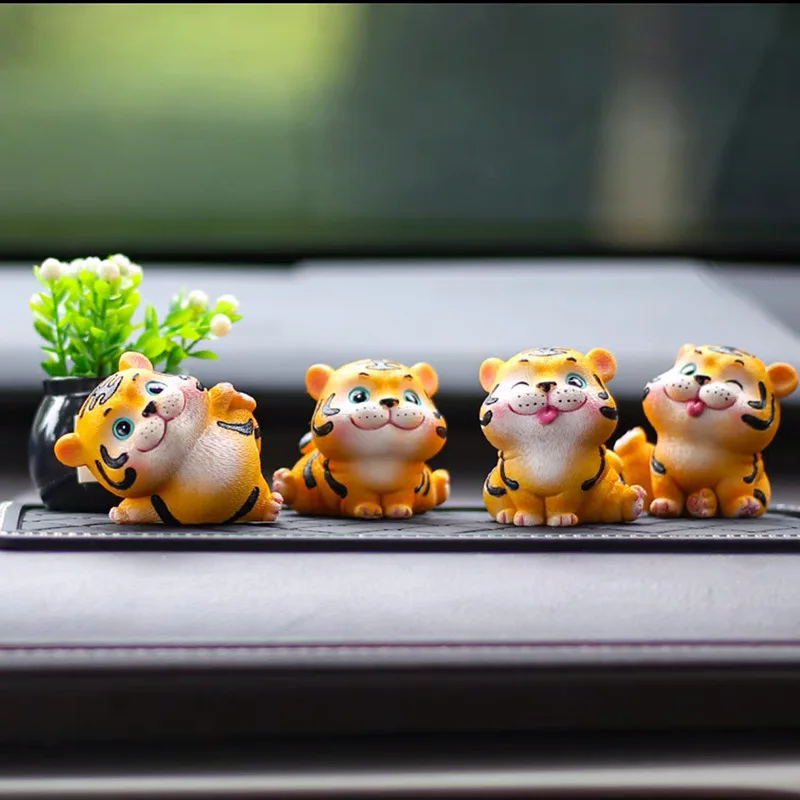 

2021 New Tiger Silicone Mould Animal Mousse Cake Fondant Baking Molds Aroma Candle Epoxy Plaster Mold Car Home Decor Child Gift