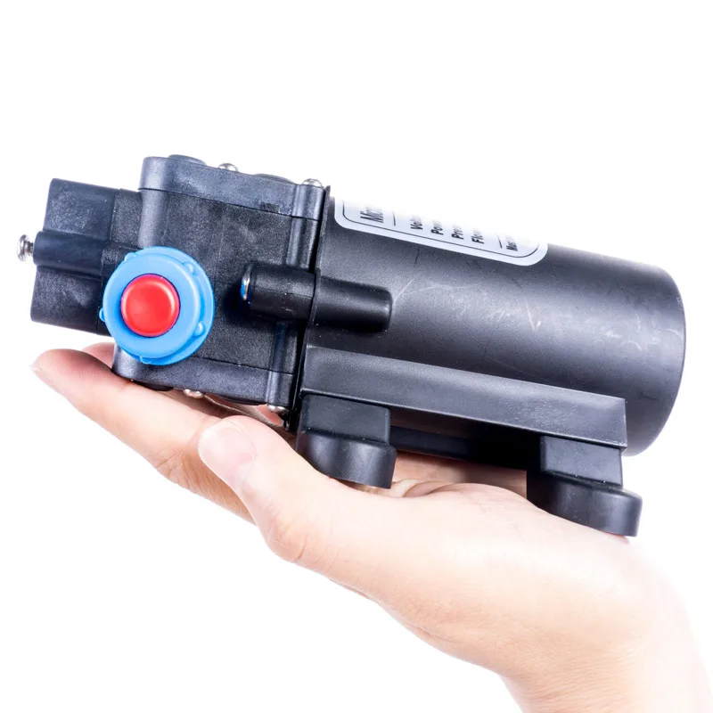 DC 12V 45W самовсасывающая бустерная диафрагма водяной насос контроль обратного