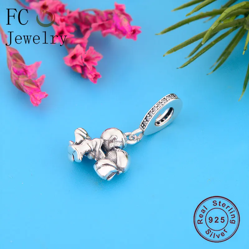 FC ювелирные изделия подходят оригинальный бренд Шарм браслет 925 серебро мальчик