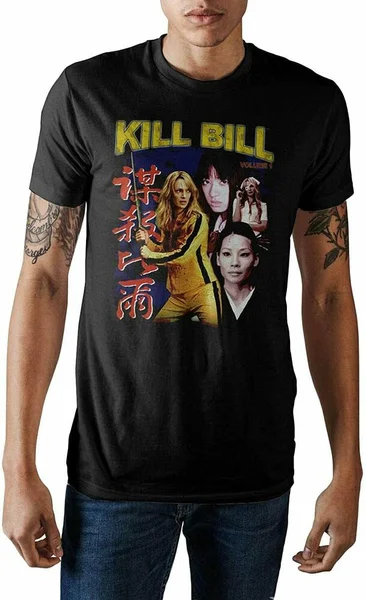 

KILL BILL T-SHIRT Funny Birthday Cotton Tee Vintage Gift For Men Women