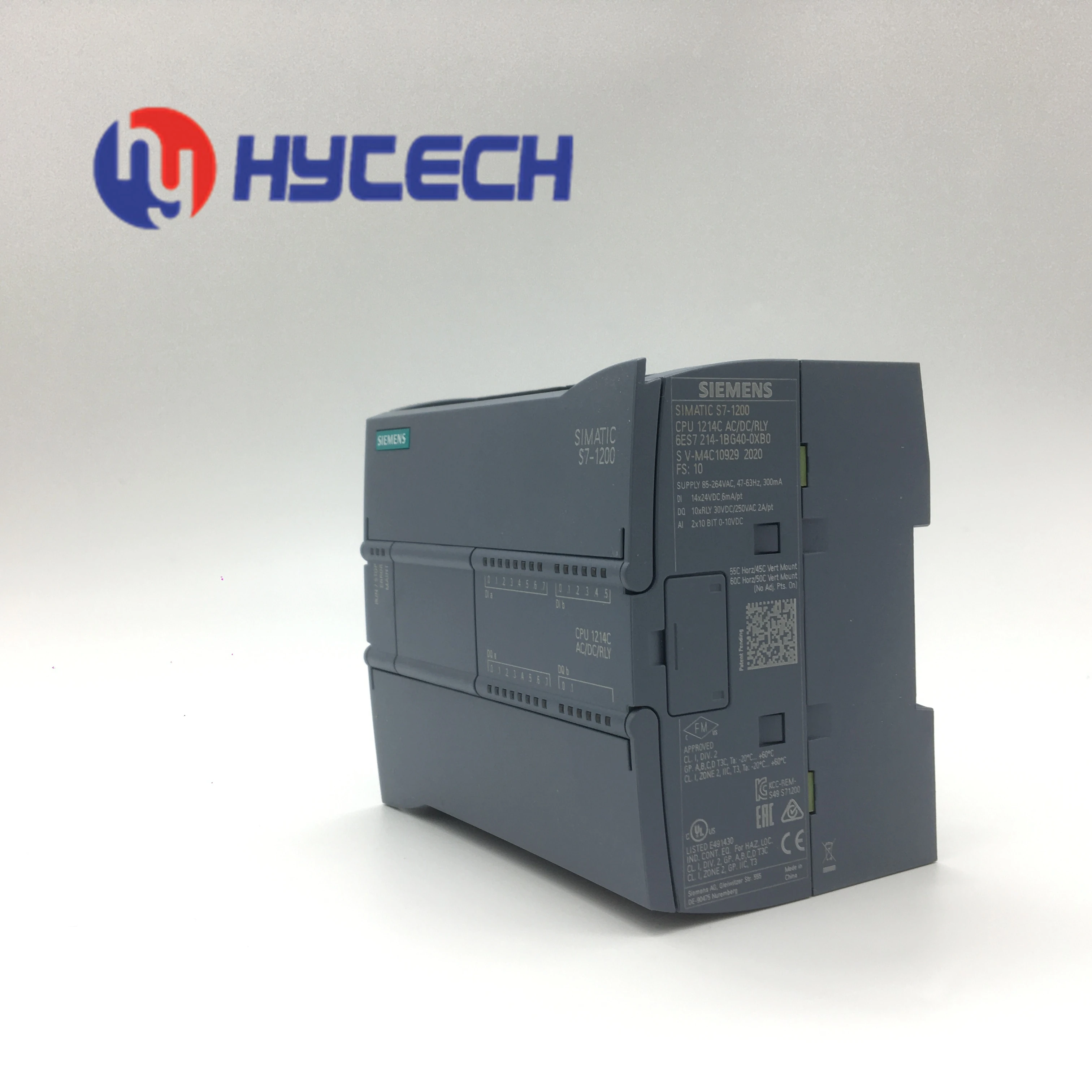 6ES7214 1BG40 0XB0 SIMATIC S7 1200 CPU 1214C компактный 6ES72141BG400XB0 PLC модуль AC/DC/реле|Контроллер