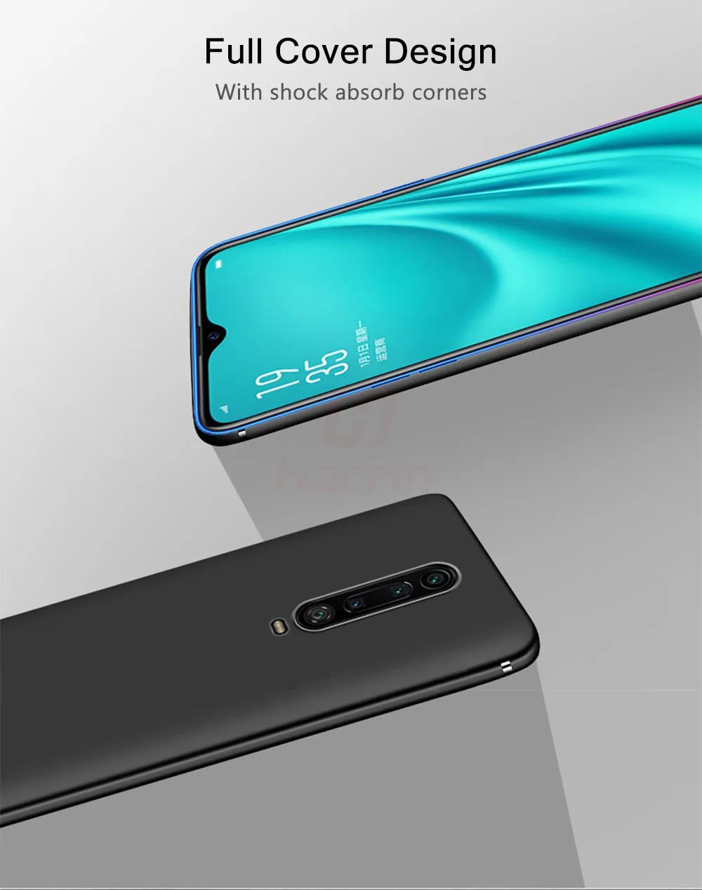 Hacrin Matte Case For Xiaomi Redmi K30 Ultra-thin Soft TPU Silicon Phone Cover On K 30 K20 Capa | Мобильные телефоны и