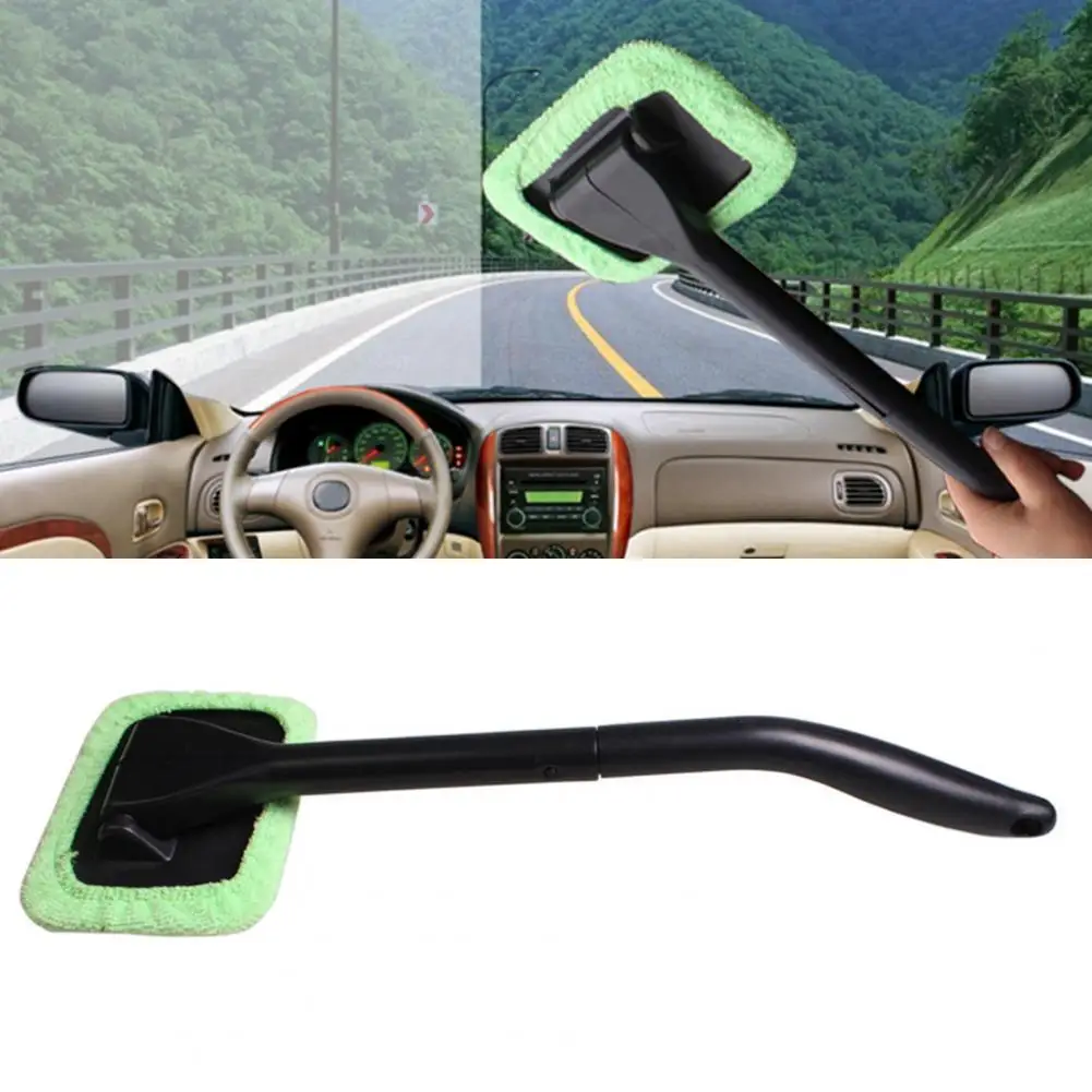 

60% Dropshipping!!Window Brush Portable with Handle Eco-friendly Detachable Car Windshield Brush for Home