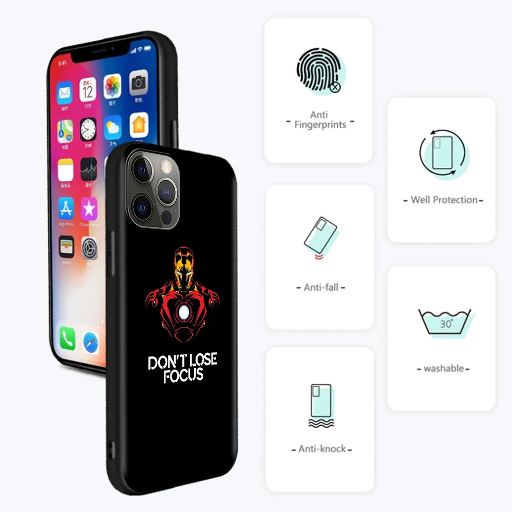 Чехол для телефона Apple iPhone 11 13 12 Pro Max Mini XS max XR X 8 7 6s 6 Plus защитный чехол с