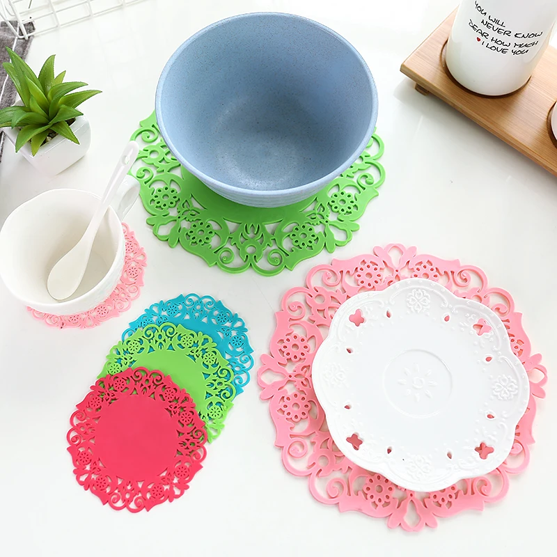 Теплоизоляционная Подушка креативные подставки для горшка коврик чашек еды