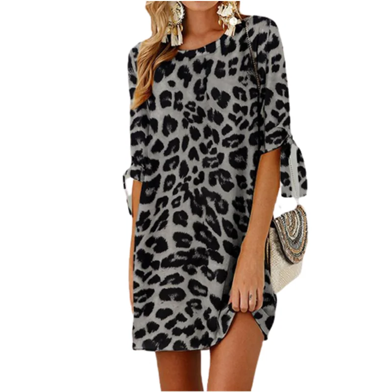 Летнее Новое Женское повседневное модное вечернее сексуальное платье с