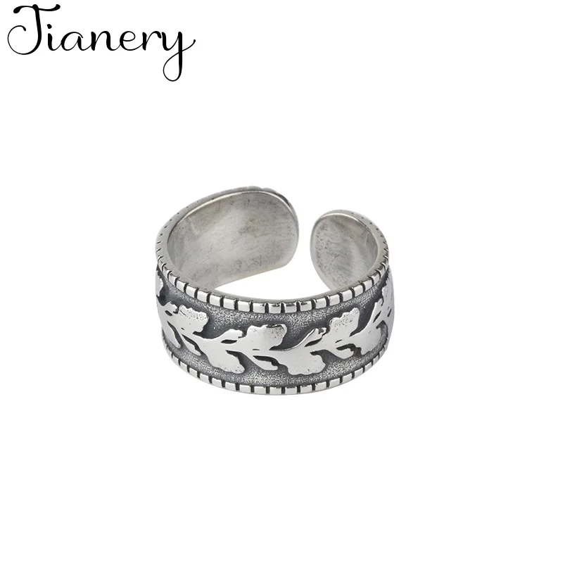 Модные женские кольца на палец с большими листьями для женщин свадебные