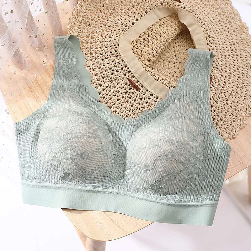 

Linbaiway Sexy Sports Bras for Women Seamless Bra Push up Wireless Bra Intimates Female Underwear Ladies Brassiere Lingerie