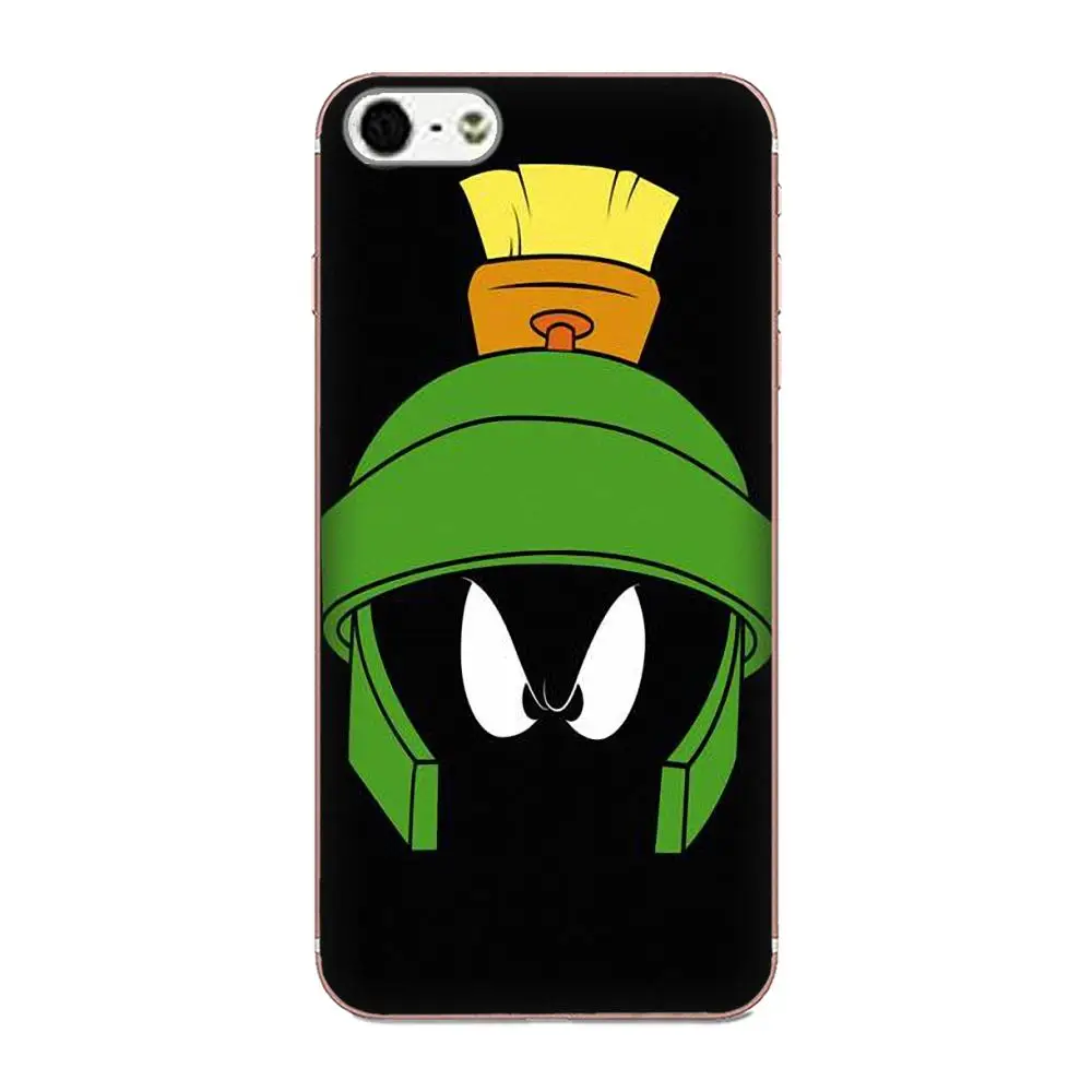 Для Apple iPhone 4 4S 5 5C 5S SE SE2 6 6S 7 8 11 Plus Pro X XS Max XR Diy Окрашенные Looney Tunes Marvin The Martian |