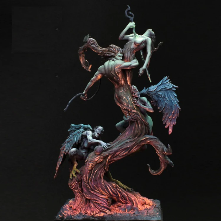 

1/24, Tree of suicides, Resin Model figure GK, Science fiction theme, Unassembled and unpainted kit