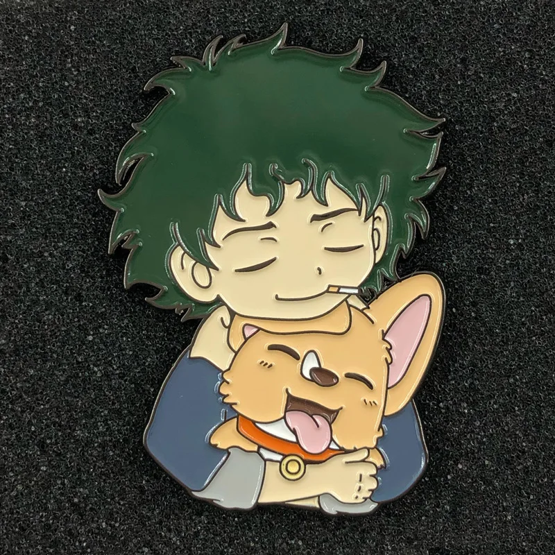 Заколки Cowboy Bebop японская аниме фигурка Спайк Шпигель Faye в форме Святого Валентина