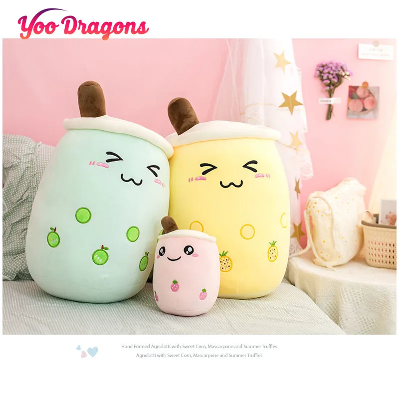 Реальная жизнь игрушка плюшевый пузырь чайная чашка искусственное украшение