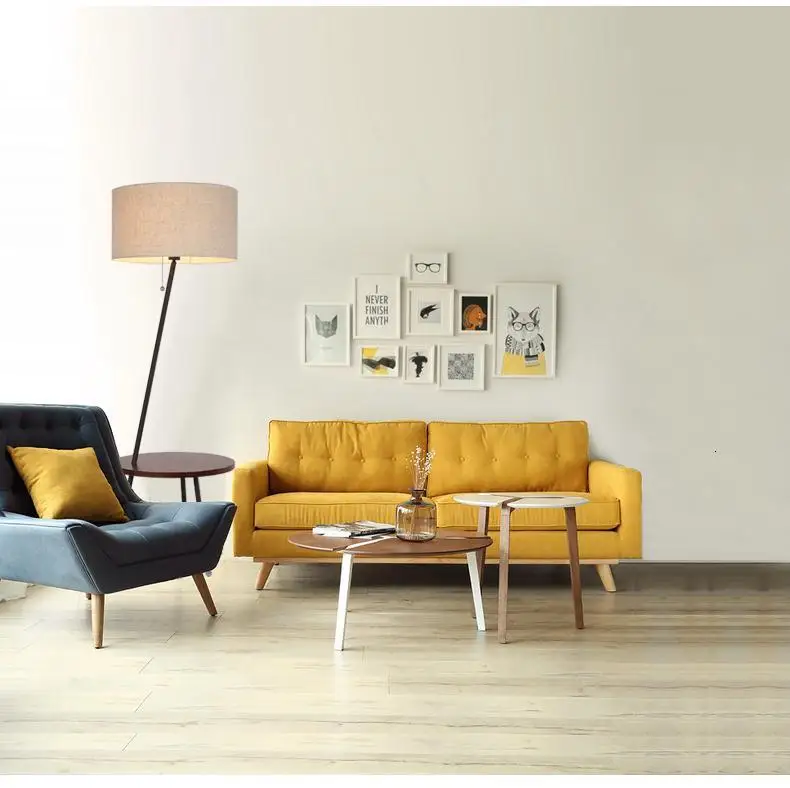 Вертикальные напольные светильники в скандинавском стиле из твердой древесины