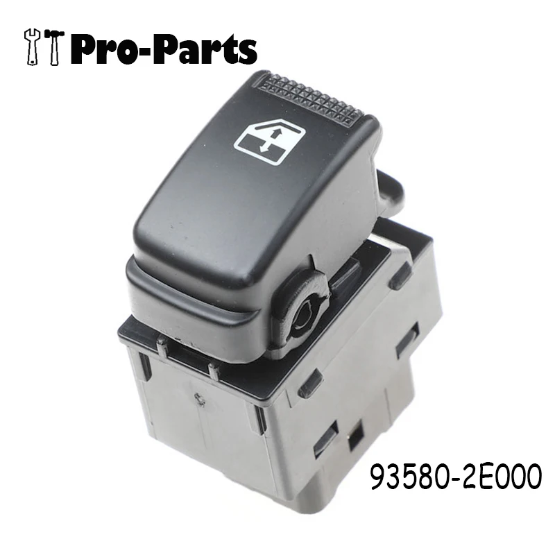 

New Single Power Window Lifter Passenger Switch 93580-2E000 For Hyundai Tucson 2005-2010