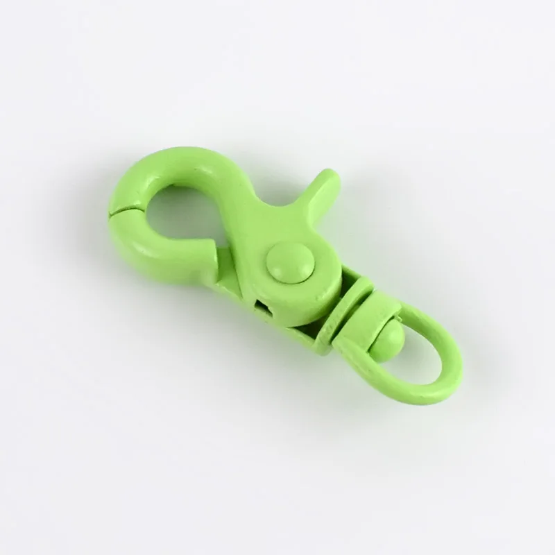 No16 grass green Meetee 5/10 шт. 20x43 мм Цвет роспись брелок пряжкой Омар Lock "сделай сам" для украшения AP610 - Цвет: No16 grass green