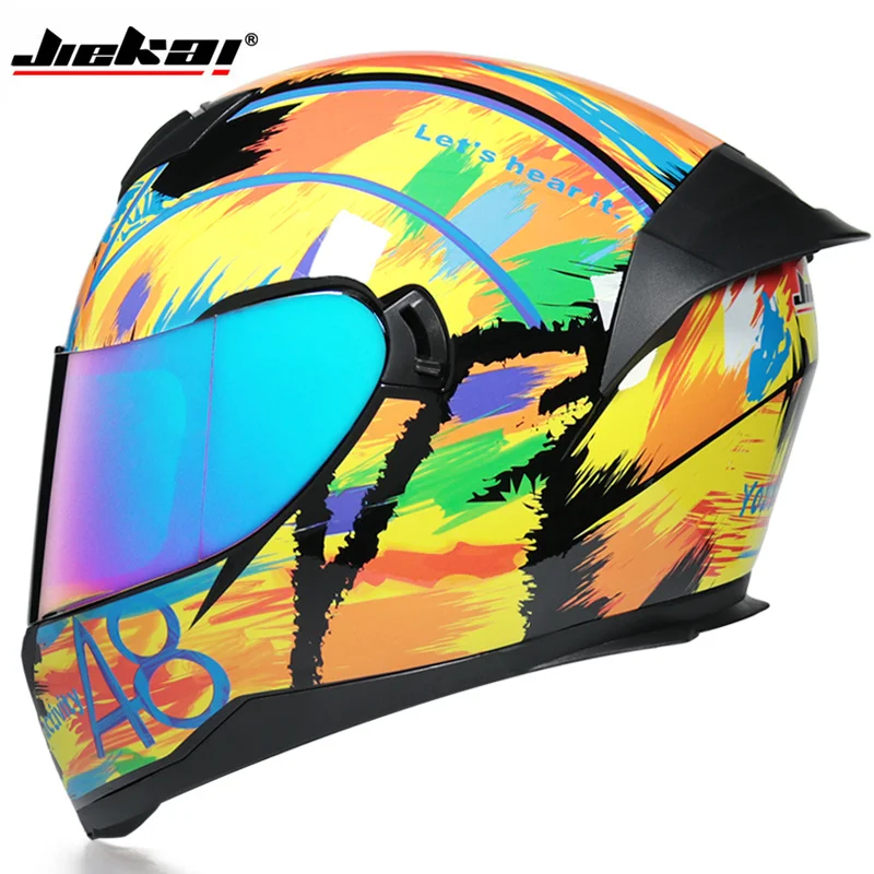 

Cross wheel motorcycle professional helmet double lens 53-63cm