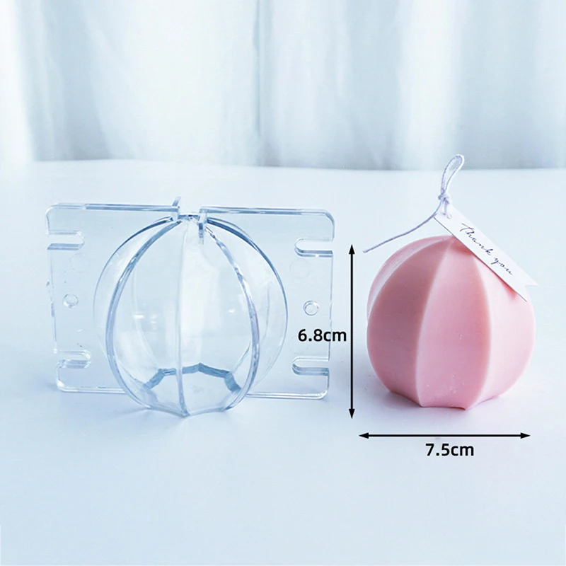 

DIY Candle Making Model Spherical Shaped Plaster Aromatherapy Candle Mould