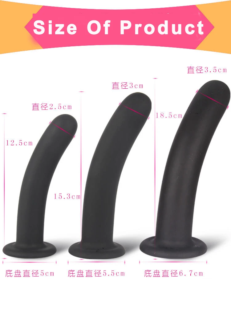 Long Anal Massage Stopper Silicone Sextoy Anus Expander Gay Plug Dildo Smooth Touch Bdsm Tail Couple Sex Toys | Красота и здоровье