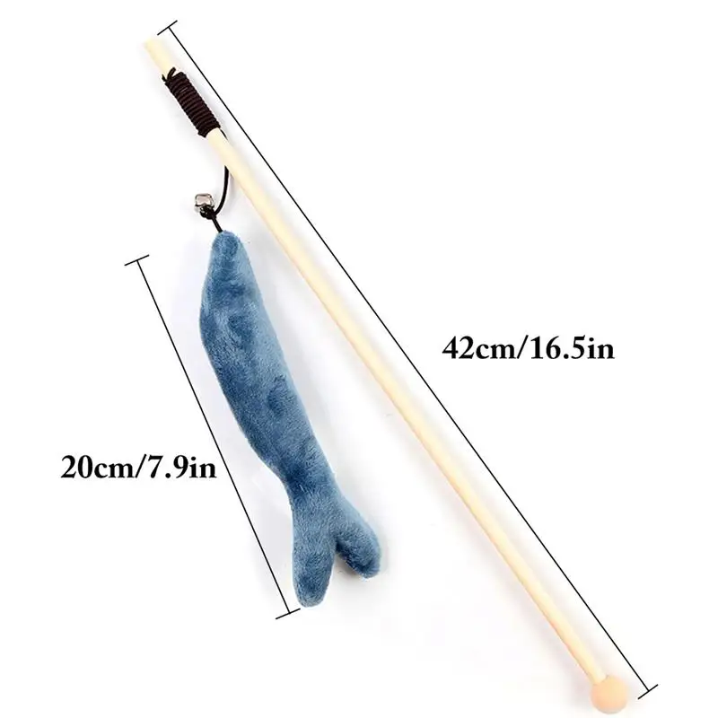 Кошачья палочка деревянная игрушка-палочка кошачья мята забавная для кошек
