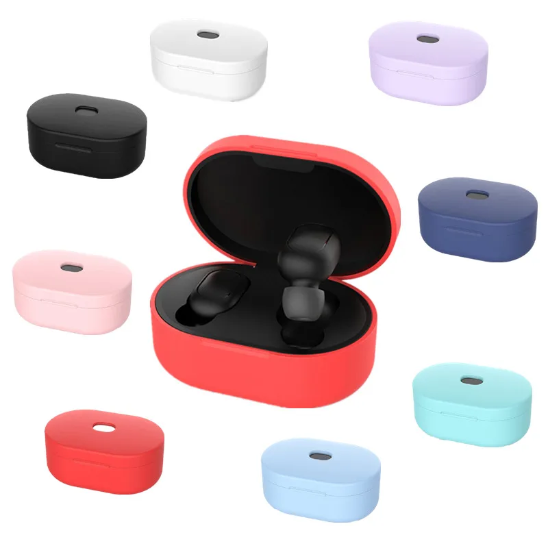 Новое поступление силиконовый защитный чехол для наушников Xiaomi Redmi Airdots