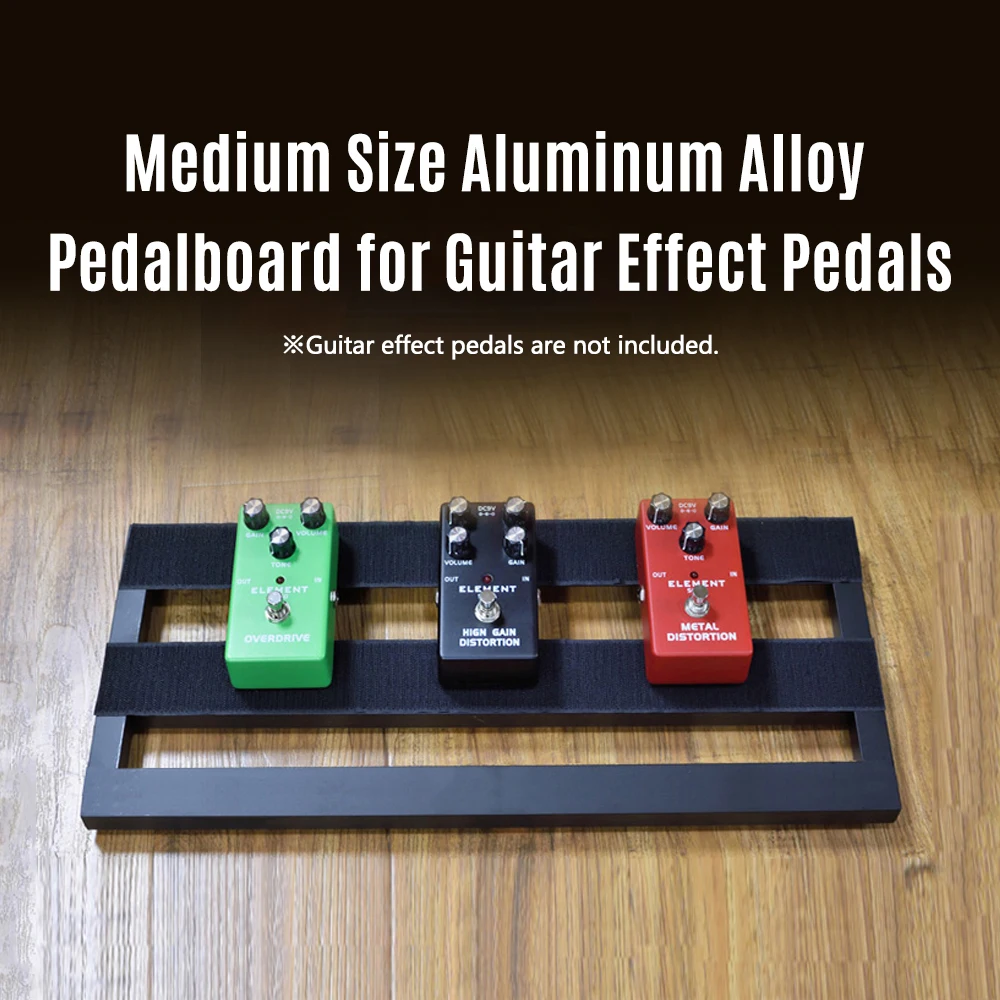 Педаль эффектов для гитары среднего размера педаль из алюминиевого сплава 19 7 × 5
