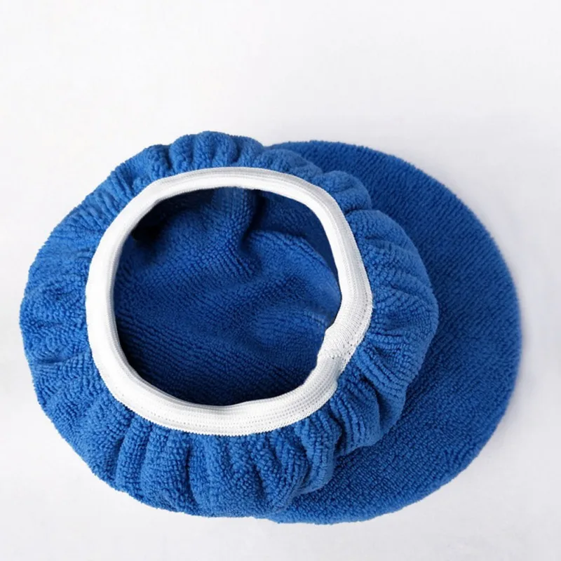 

1pcs Polishing Bonnet Buffer Pad 3 Size Available Microfiber Bonnet Car Polisher Pad Cover For Car Paint Care Waxing Polishing