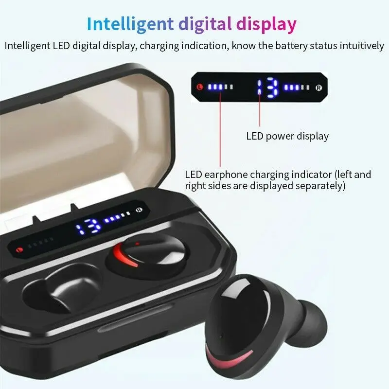 Беспроводные водонепроницаемые наушники-вкладыши с микрофоном для iPhone 11 Xiaomi |